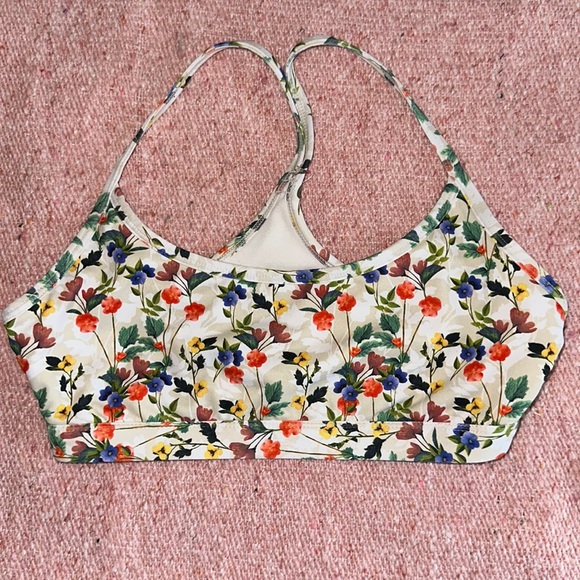 Fabletics Other - Floral Workout Bra